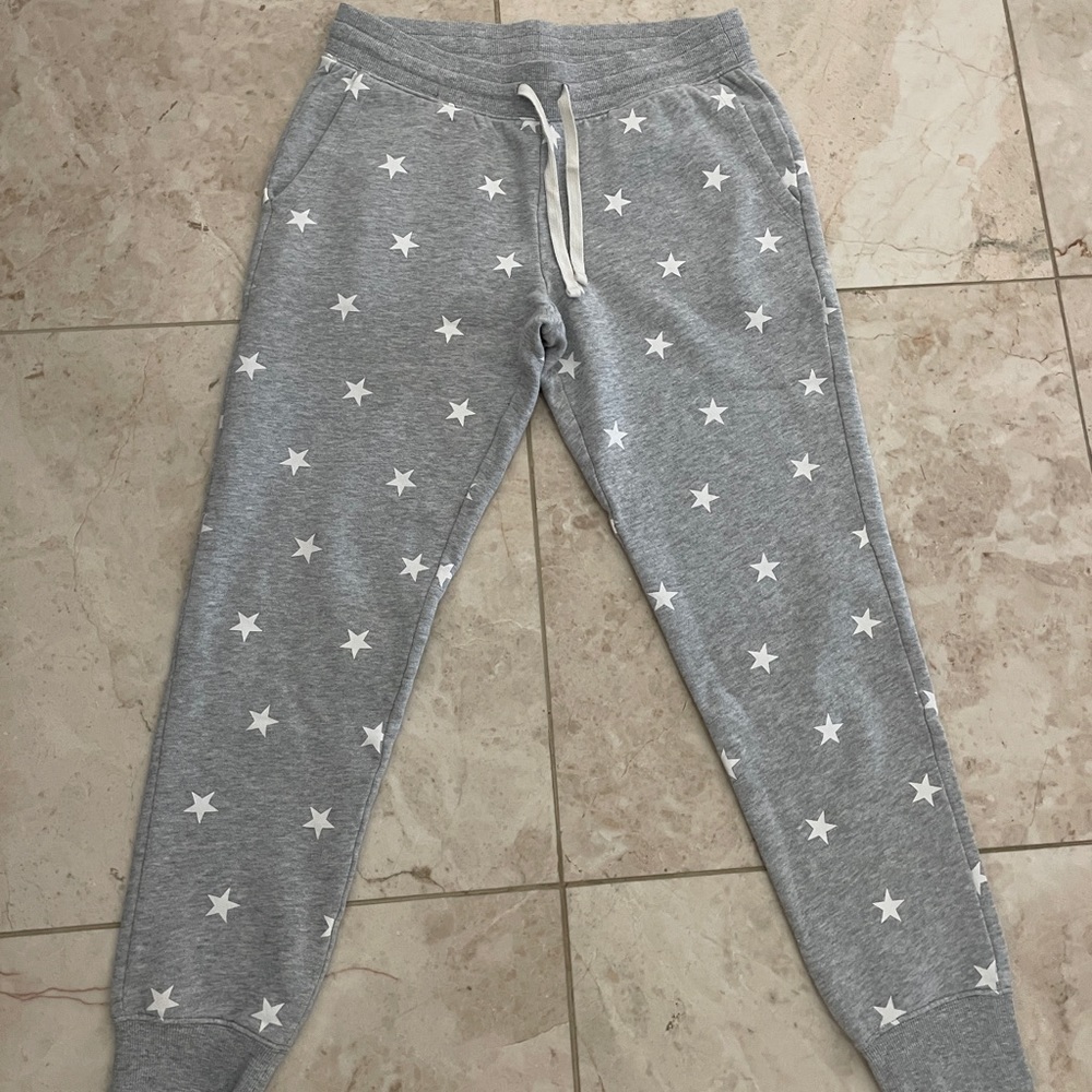 Gray Star Sweatpants